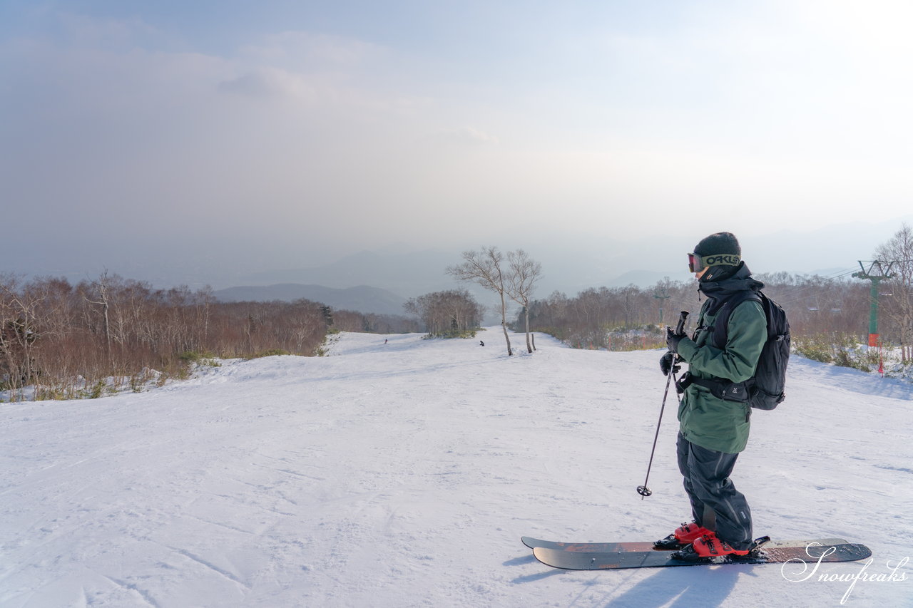 サッポロテイネ｜札幌市街を見渡す天空のゲレンデは、やはり気分最高！中西太洋さんと今季最初のフォトセッション(^^)/